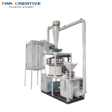 High Speed HDPE PP PVC Plastic Pulverizer Powder Grinder Machine