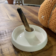 Ceramic Incense Holder Round Shape