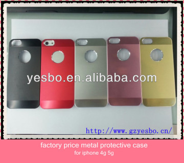 factory price metal protective case for iphone 4g 5g