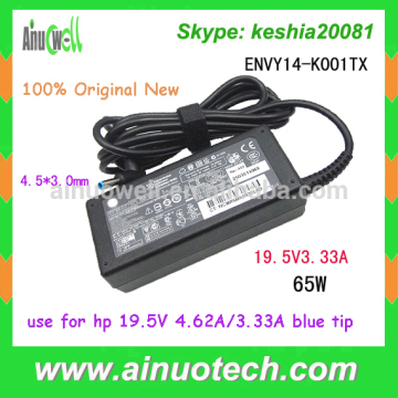 Genuine laptop ac adapter for hp 19.5V 4.62A 90W laptop power adapter blue tip 4.5x3.0mm