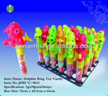 dolphin ring toy candy