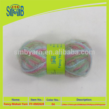 2015 yarn supplier wholesale mohair yarn free samples in high standard in china