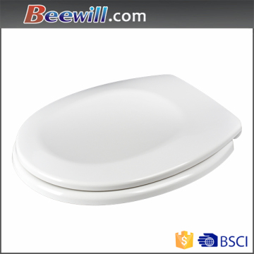 Ceramic toilet seat for toilet bowl