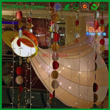 decorative flying 3d lighted christmas angel (M-10835)