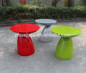 modern parabel table/fiberglass parabel table/fiberglass dining tableJH-T085L