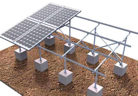 Czhonghu Mounting Structure Photovoltaic Stent China Wholesaler Polishing W Type Ground Screw Solar Panel Mounting Bracket