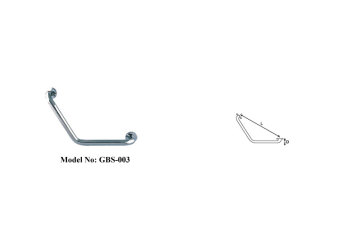 Stainless Steel Shower Angled Grab Bar