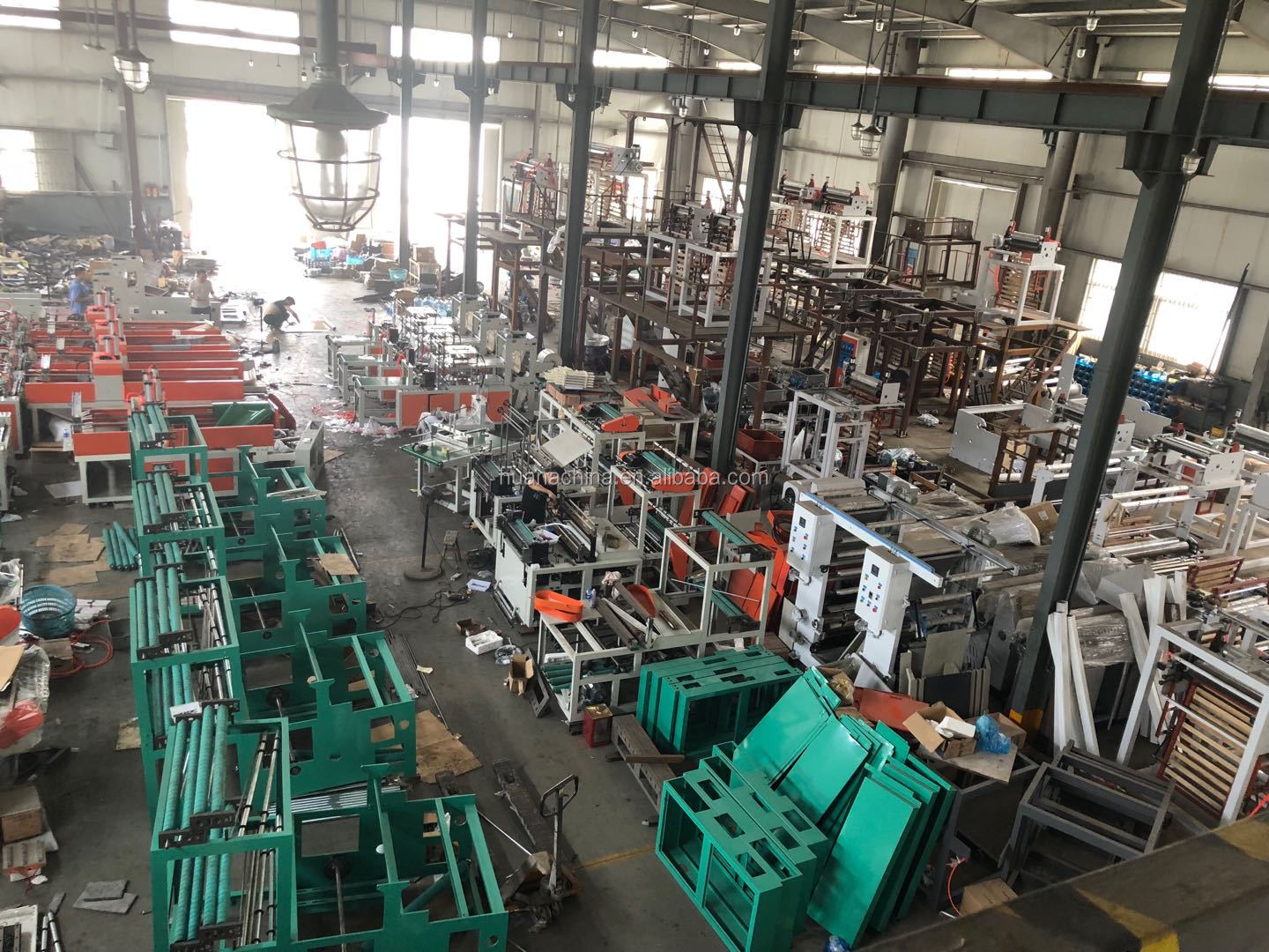 High Speed ABA 3 2 Layer HDPE LDPE PE Blown Film Extruder Agriculture Polyethylene Plastic Film Blowing Machine Price