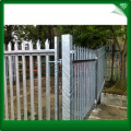 Green Ornamental steel fencing panels