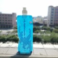 Customized reusable bottle-shaped plastic standing-up bag