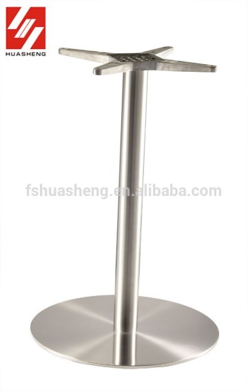 outdoor stainless steel table base restaurant used base