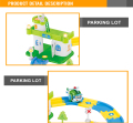 F/W Aeroporto Railway Station garagem Play Set