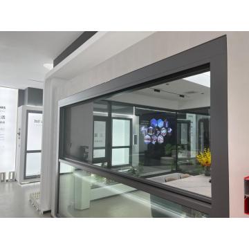 Electric vertical sliding lift window