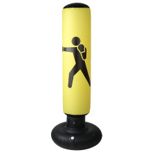 Vertical Inflatable Pvc Thickening Boxing Pillar Tumbler Fitness Reflex Boxing Stand Bags