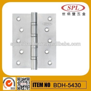 Stainless steel bearing door hinge / 90degree ball bearing door hinges