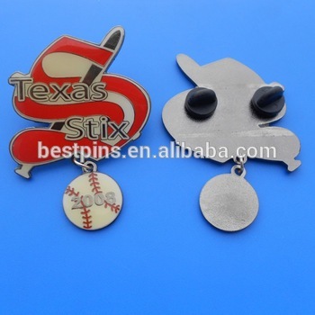 offset printing Badge stainless iron metal lapel pin