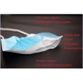 Nonwoven Face 3ply Tek kullanımlık cerrahi maske