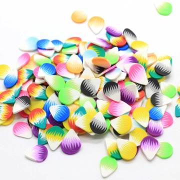 Wholesale 500g Colorful Polymer Clay Flower Petal Slices Slime Filler Crafts Making DIY Confetti Nail Art Stickers