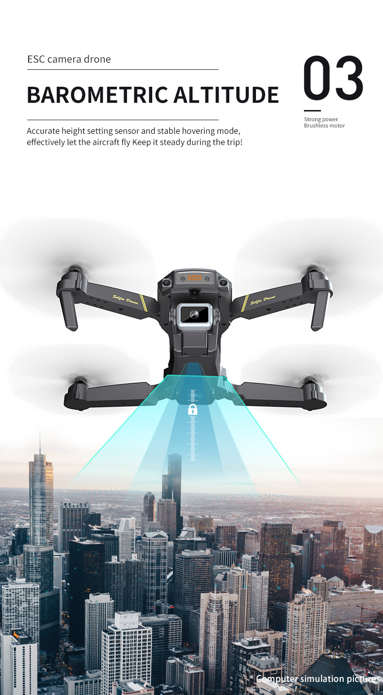 GD89 PRO HD Camera 1080P Live Video Drone RC Helicopter FPV Quadcopter Drone VS Drone E58 E520