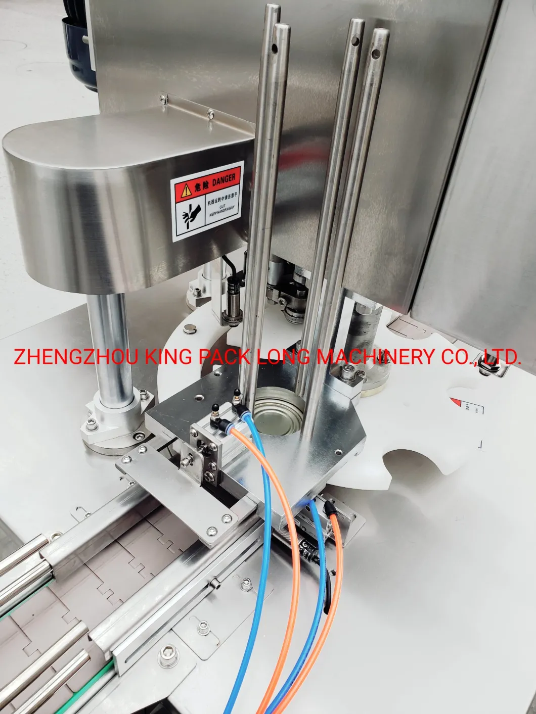 Full Automatic Cans Jar Bottle Rotary Sealing Machine for Tin Cans with Ce