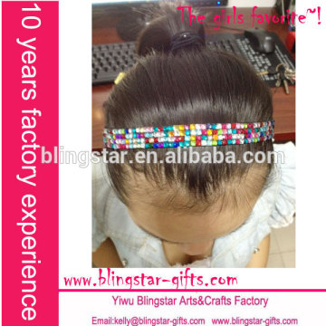 hair band with rhinestone