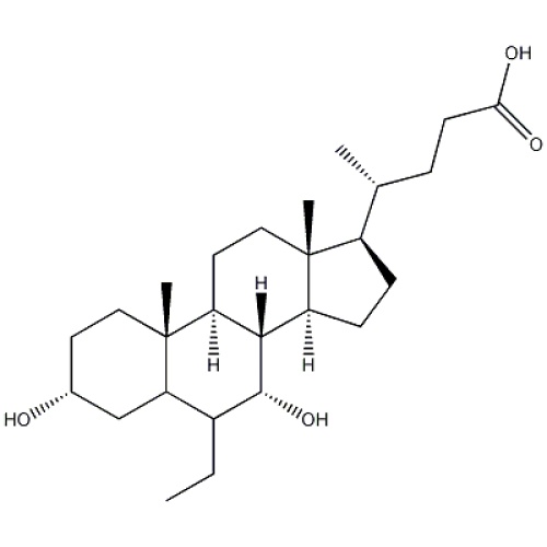 コレステロール肝臓病Casに用いられるオベチコリン酸459789-99-2