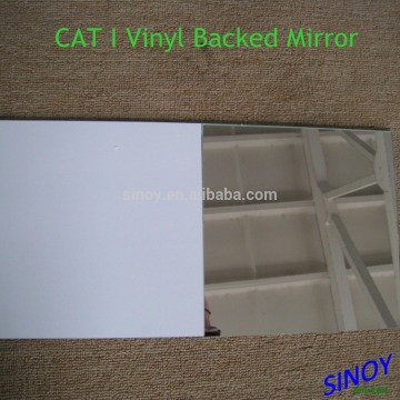 Double Coated Vinyl Backed Silver Mirror or Aluminum Mirror for sliding door, wardrobe, furnitures