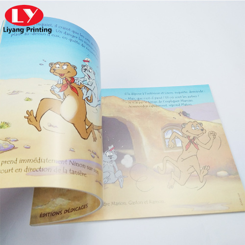 libro de impresión de dibujo personalizado para niño