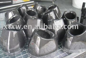 hexagonal carbon fiber exhaust cover