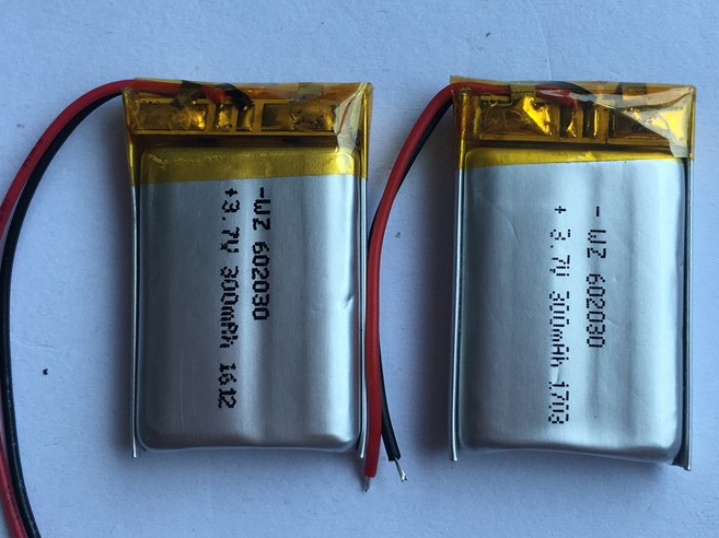 Bateria de 3.7v 300mAh Lipo para oradores sem fio (LP2X3T6)