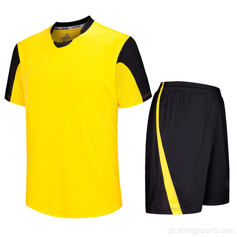 Hot selling sportswear poliéster futebol jersey futebol