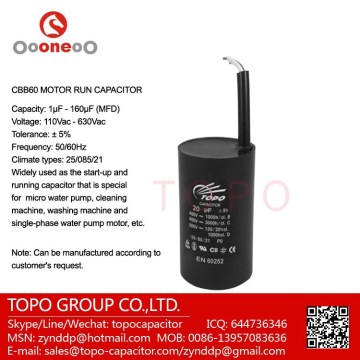 250vac capacitor with black case