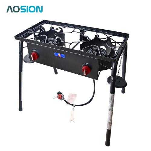 Outdoor Cast Iron Propane Double Burner