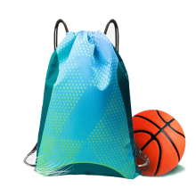 Waterproof Oxford Fabric Drawstring Bag with Printed Logo