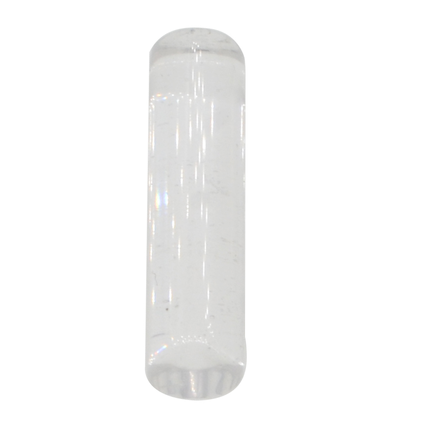 Le tube de cristal de quartz naturel de cylindre perle 10X38MM pour des bijoux de bricolage