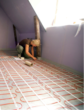 heating mat 150w per sqare meter CE EAC approved