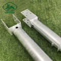 Galvanized Q235 Steel Ground Anchor untuk Pembinaan