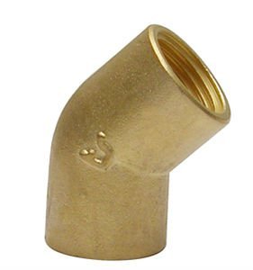 45 degree female brass elbow brass fittings