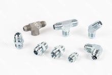 Galvanized Carbon Steel JIC Hydraulic Fittings