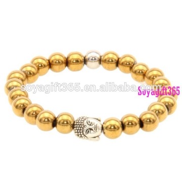 Gold Beads Buddha Bracelet Religion Tibet Charm Jewelry