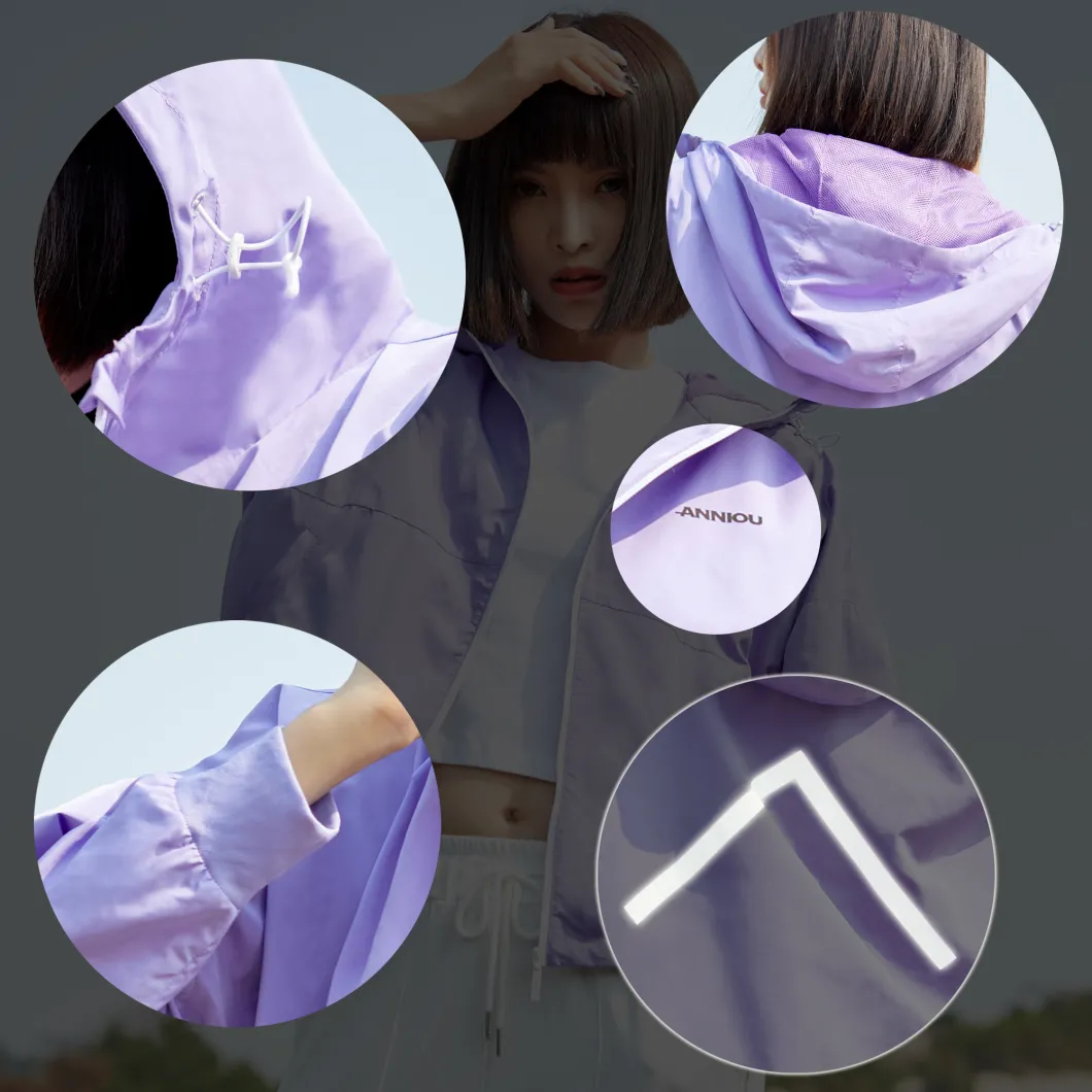 Upf40+ UV Protection Quick-Drying Jacket Outdoor Sports Jacket