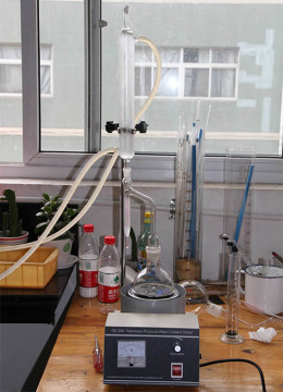 Petroleum oil moisture measuring instrument