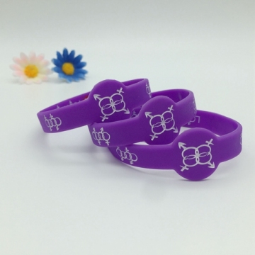 Watch shape Silicone Wristbands