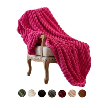 Super Soft Luxury Fur Blanket: Perfect for Winter Sofa and Bed