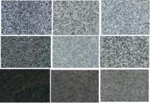 various granites