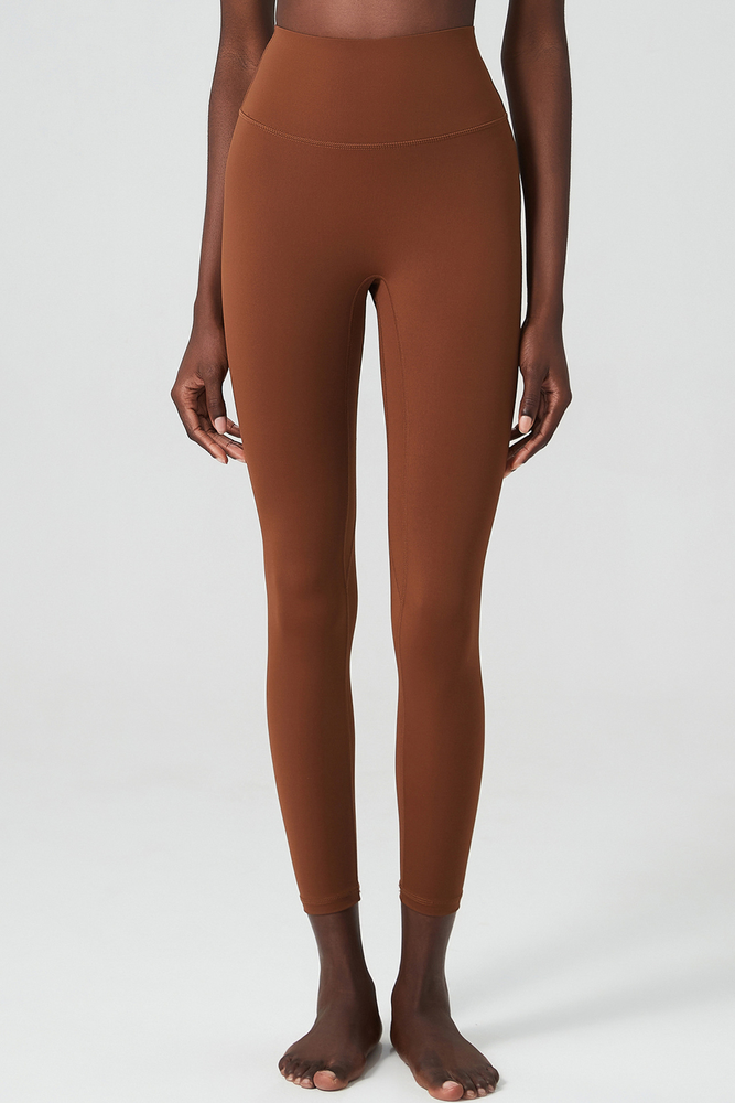 Женские брюки для йоги из спандекса и нейлона с высокой талией High Waisted Women Spandex Nylon Yoga Pants