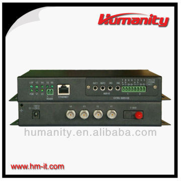 Humanity Video Transmission over Fiber - Converter Video Fiber 4 Channel