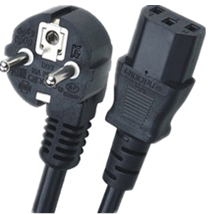 saa threeplug computer power cord plug