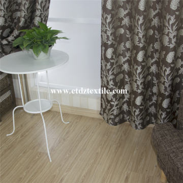 Newest Embroidery Like Window Curtain Shower Curtain