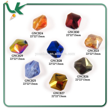 Bicone Shape Crystal Beads